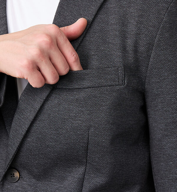 ABAHOUSE「【セットアップ対応】プレミアム ポンチジャケット」|テーラードジャケット|