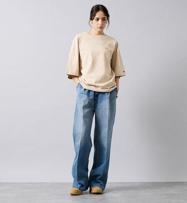 ABAHOUSE「【KELTY / ケルティ】Mini Logo T-Shirt / ミニロゴTシ」|Tシャツ・カットソー|