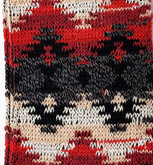 ABAHOUSE「【ANONYMOUSISM/アノニマスイズム】ウィグワムJQクルー/ジャガード/」|ソックス|