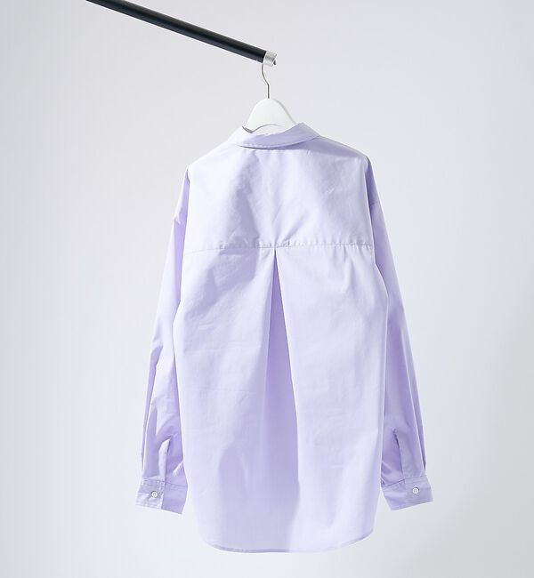 ABAHOUSE「ストレッチコットン レギュラーカラー リラックスシャツ / オーバーサイズ」|シャツ・ブラウス|