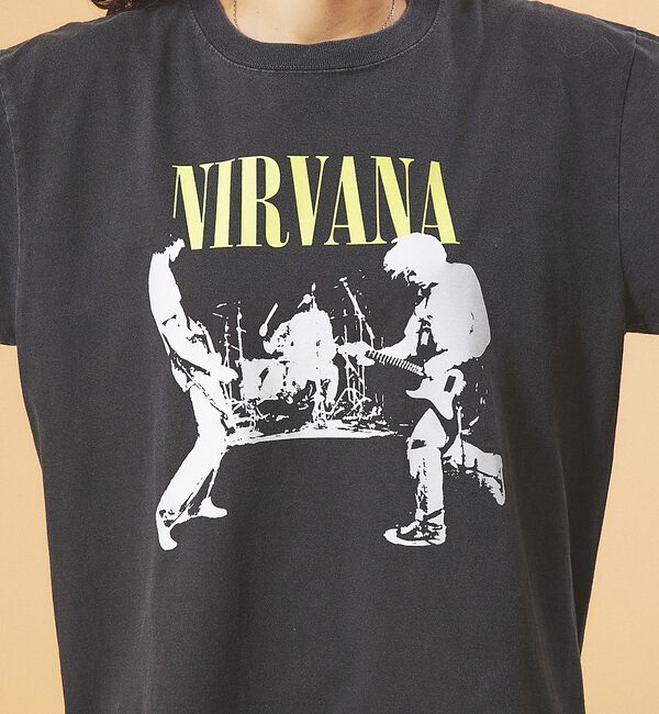 ABAHOUSE「【GOOD ROCK SPEED/グッドロックスピード】NIRVANA TEE」|Tシャツ・カットソー|