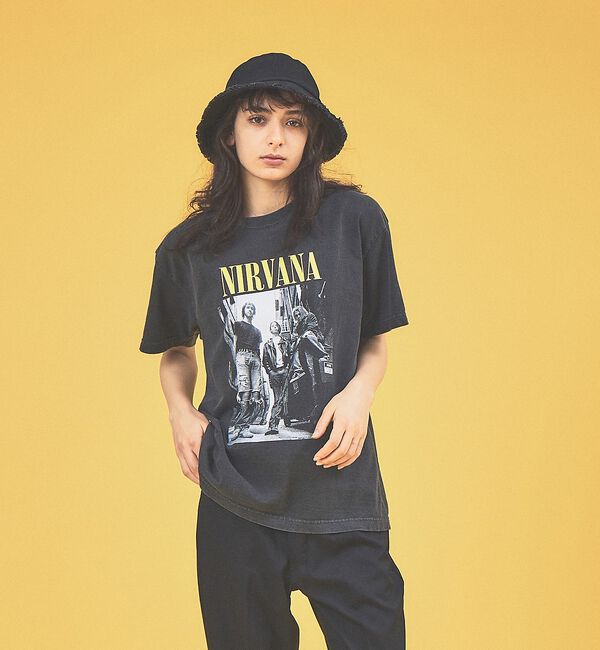 ABAHOUSE「【Good Rock Speed / グッドロックスピード】NIRVANA ニル」|Tシャツ・カットソー|ブラック系その他1