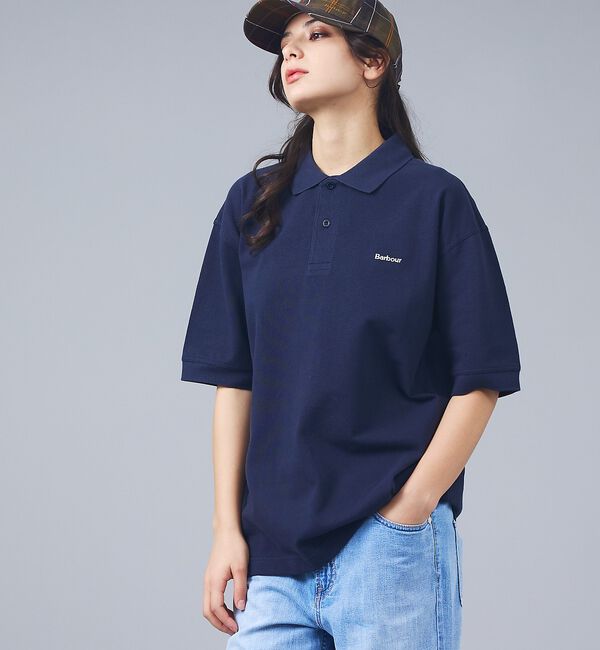 ABAHOUSE「【Barbour / バブアー】 POLO SHIRT S/S ／ポロシャツ ／」|ポロシャツ|