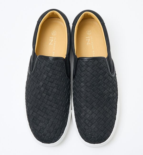 alfredoBANNISTER「【一部店舗＋WEB限定】シャークソール クッション メッシュ スリッポン」|スニーカー|