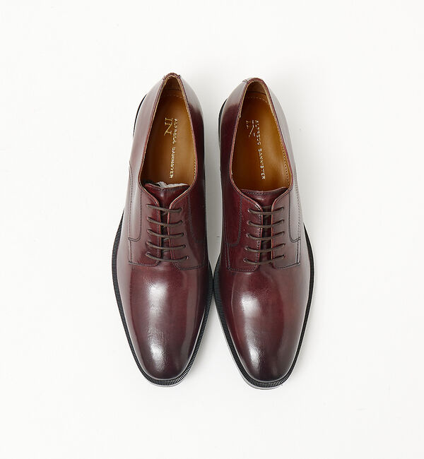 alfredoBANNISTER「セミスクエアトゥ 外羽根 プレーントゥ ドレス シューズ」|ビジネス・ドレスシューズ|