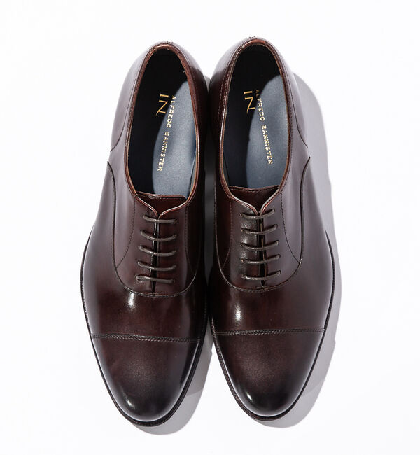 alfredoBANNISTER「【定番】グッドイヤーウェルト 内羽根 ストレートチップシューズ」|ビジネス・ドレスシューズ|