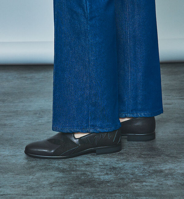 alfredoBANNISTER「【MADE IN JAPAN】ウエスタンパッチワーク オペラシューズ/スリッポン」|ローファー|