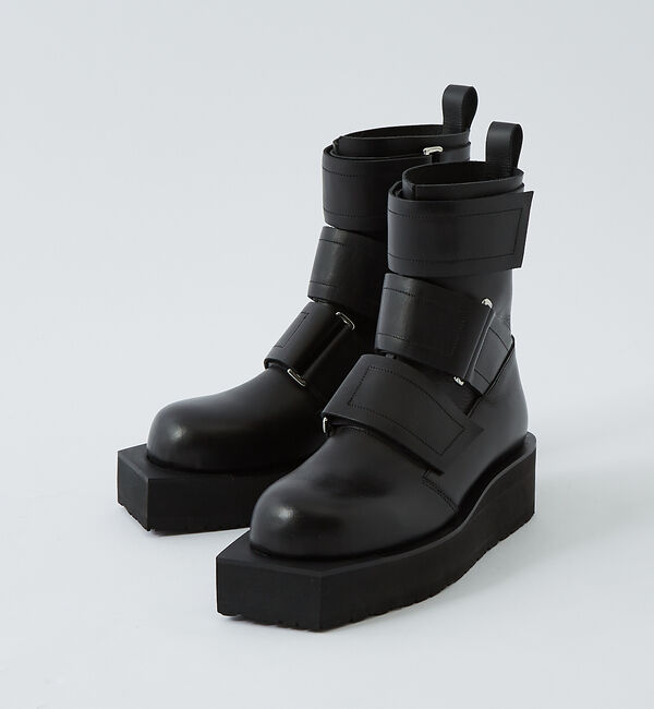 alfredoBANNISTER「【40周年】ビッグストラップ ロング ブーツ」|ショートブーツ|