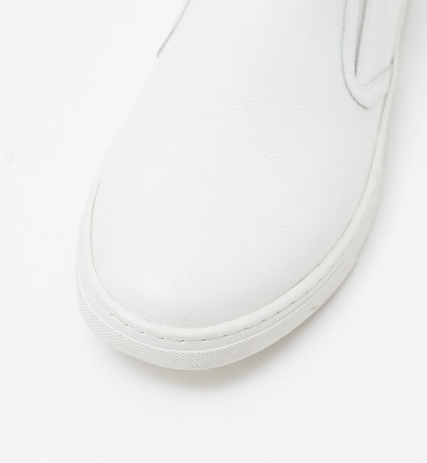 alfredoBANNISTER「【WEB別注】究極のベーシック オールレザースリッポンスニーカー」|スニーカー|