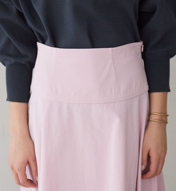 Rouge vif「コットンツィストドライフレアスカート」|スカート|