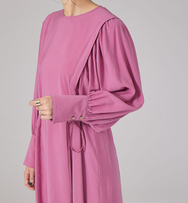 Rouge vif「パフスリーブワンピース」|ワンピース|