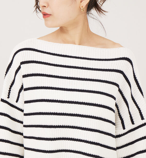 Rouge vif「片畔ハイバルニット」|ニット・セーター|