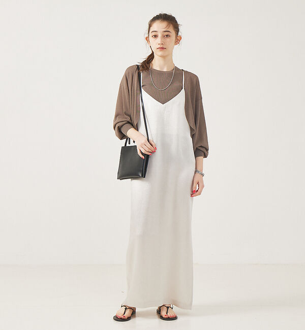 Rouge vif「アセテートキャミワンピース」|ワンピース|