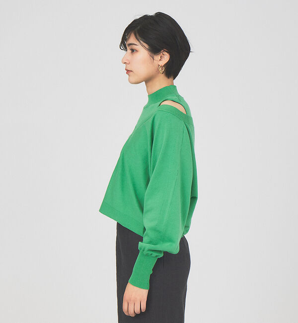 Rouge vif「Vネックプルオーバーニット」|ニット・セーター|