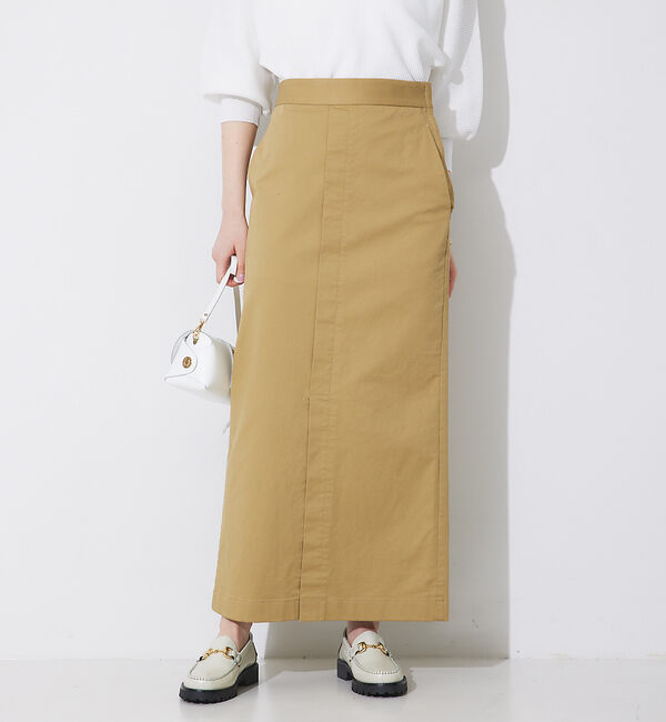 Rouge vif「ストレッチチノタイトスカート」|スカート|