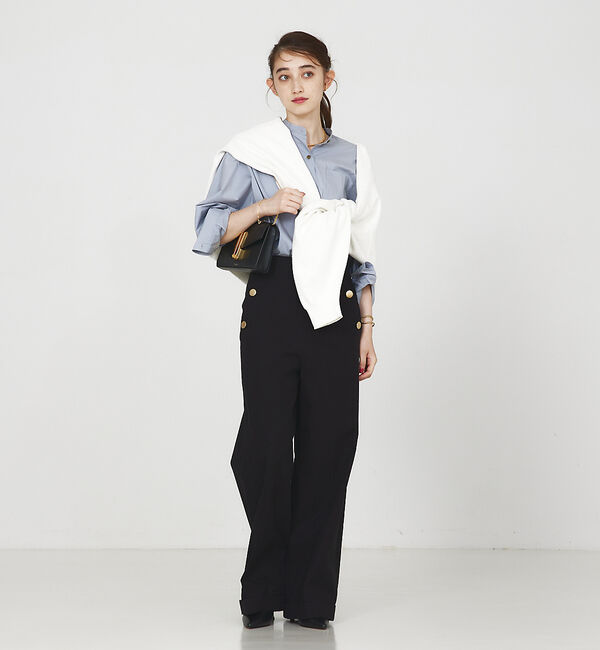 Rouge vif「ドレープ シャツ」|シャツ・ブラウス|