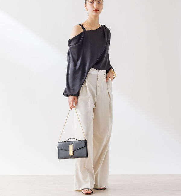 Rouge vif「【セットアップ対応】マーベルト ワイドパンツ」|その他|