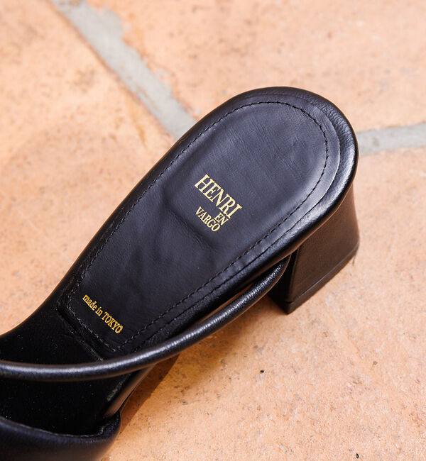 Rouge vif「【HENRI EN VARGO/ヘンリ エン ヴァーゴ】HAZEL ミュールサン」|サンダル|