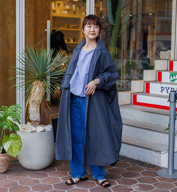 Rouge vif「【HENRI EN VARGO／ヘンリエンヴァーゴ】スクエアトゥフラットサンダル」|サンダル|