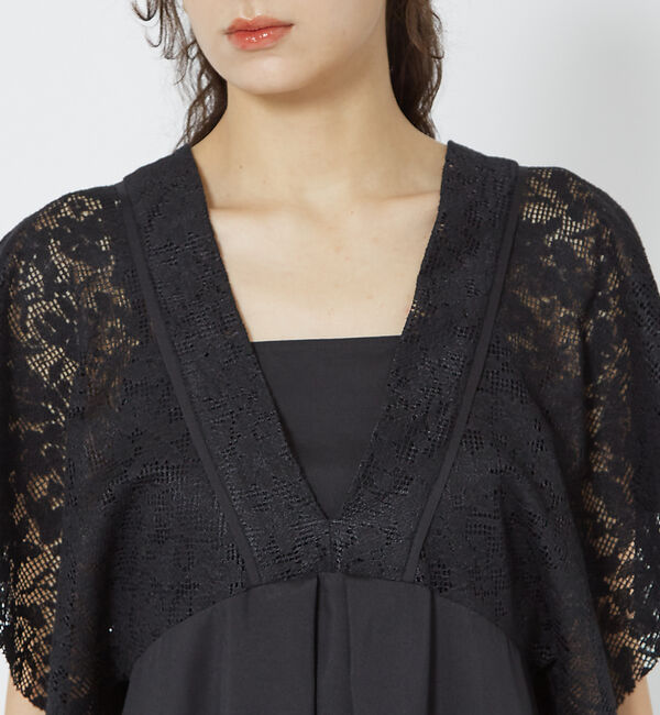 Rouge vif「レースコンビワンピース」|ワンピース|