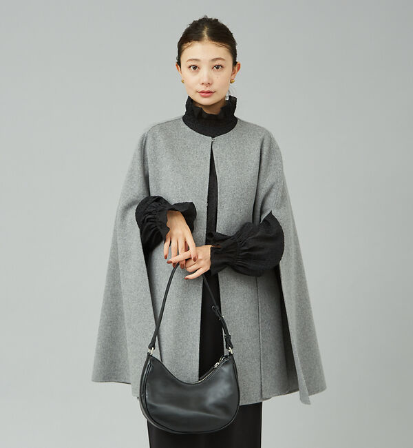 Rouge vif「ハイネックフリルシアーブラウス」|シャツ・ブラウス|