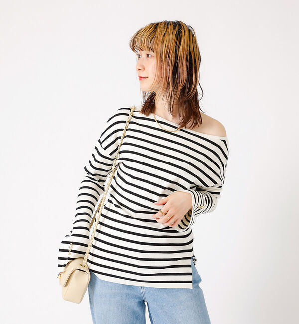 Rouge vif「総針フレアスリーブプルオーバー」|ニット・セーター|