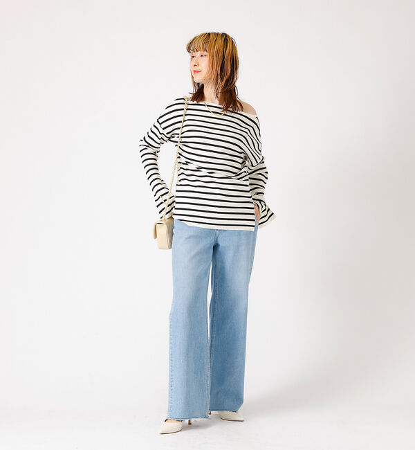 Rouge vif「総針フレアスリーブプルオーバー」|ニット・セーター|