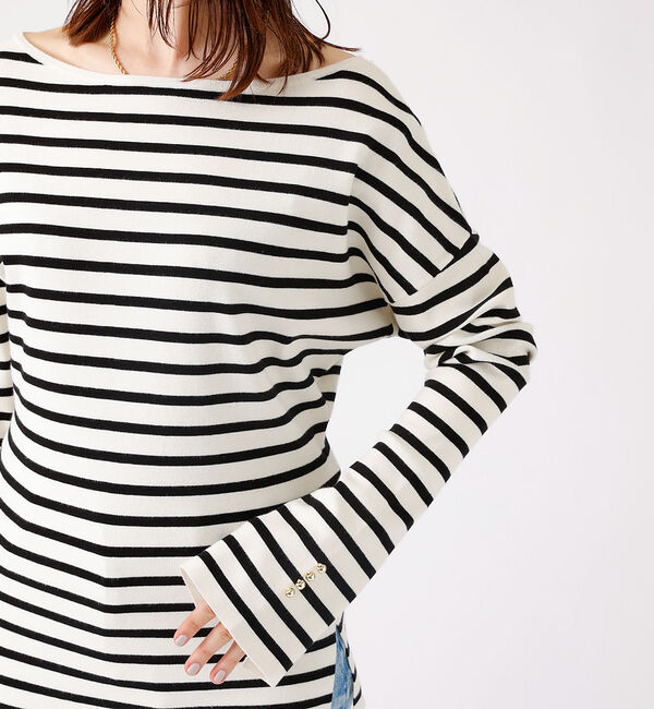 Rouge vif「総針フレアスリーブプルオーバー」|ニット・セーター|