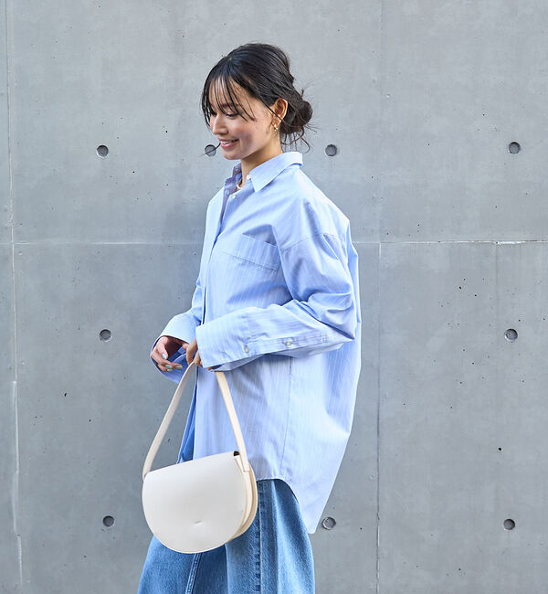 Rouge vif「ストライプオーバーシャツ」|シャツ・ブラウス|