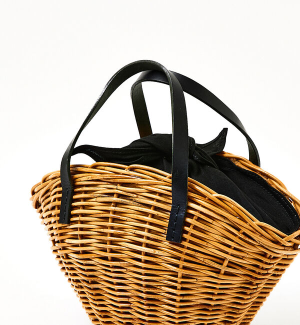 Rouge vif「【BAGMATI / バグマティ】レザーハンドルカゴバッグ【WEB限定】」|かごバッグ|