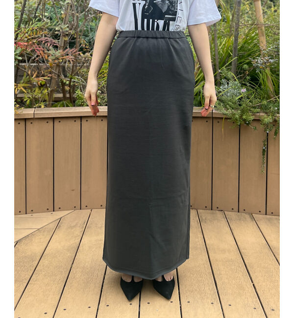 Rouge vif「【MICA&DEAL /マイカアンドディール】タイトイージースカート」|スカート|