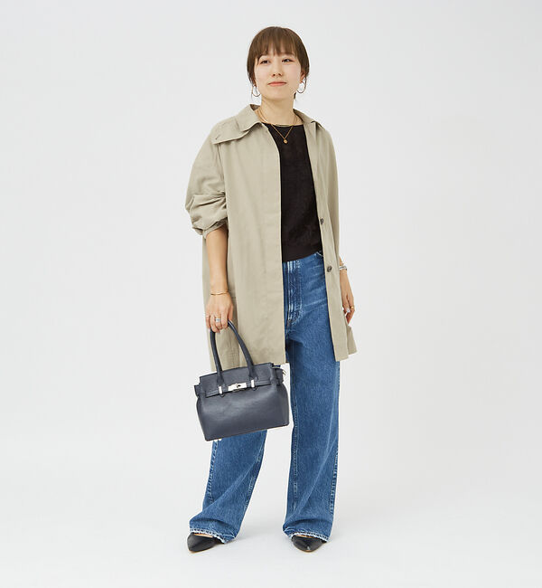 Rouge vif「シアーフリンジニット フレンチプルオーバー」|ニット・セーター|