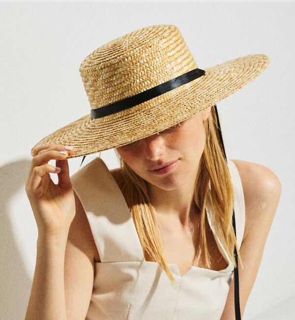 Rouge vif「【Benelli Montacone/ベネリモンタコーネ】リボン付きHAT」|その他|