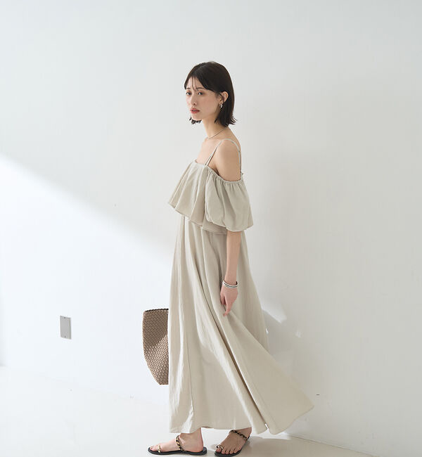 Rouge vif「【一部店舗限定】【2点セット】ビスチェ&times;キャミワンピ SETUP」|ワンピース|