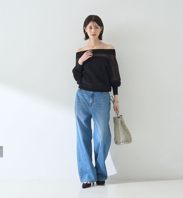 Rouge vif「オフショルシアーニットプルオーバー」|ニット・セーター|