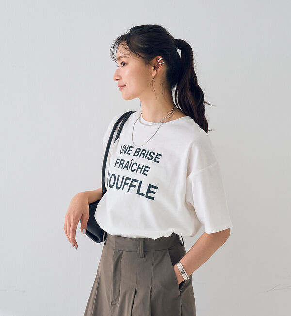 Rouge vif「【一部店舗限定】ロゴTシャツ」|Tシャツ・カットソー|