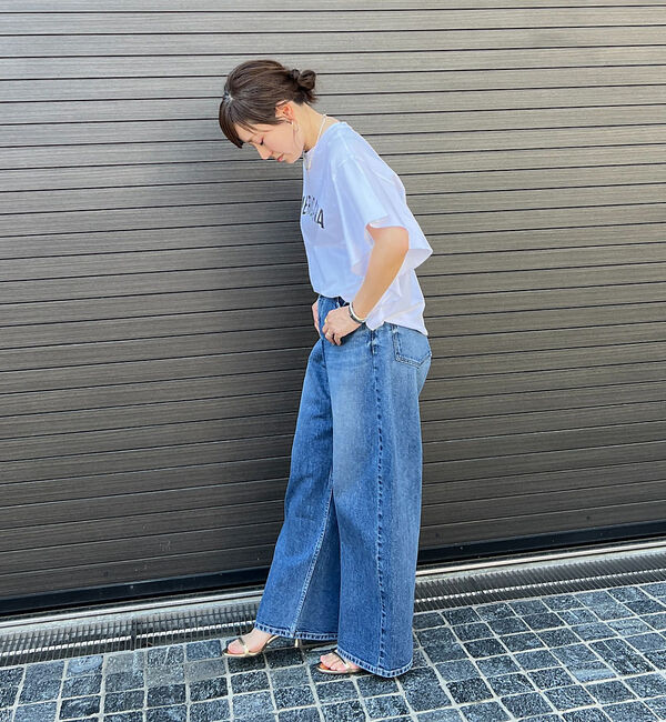 Rouge vif「【RED CARD/レッドカード】Montana カーブバギーデニム」|デニム|