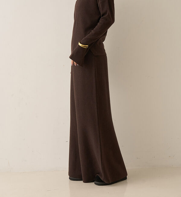 Rouge vif「【セットアップ対応】セミフレアニットスカート」|スカート|