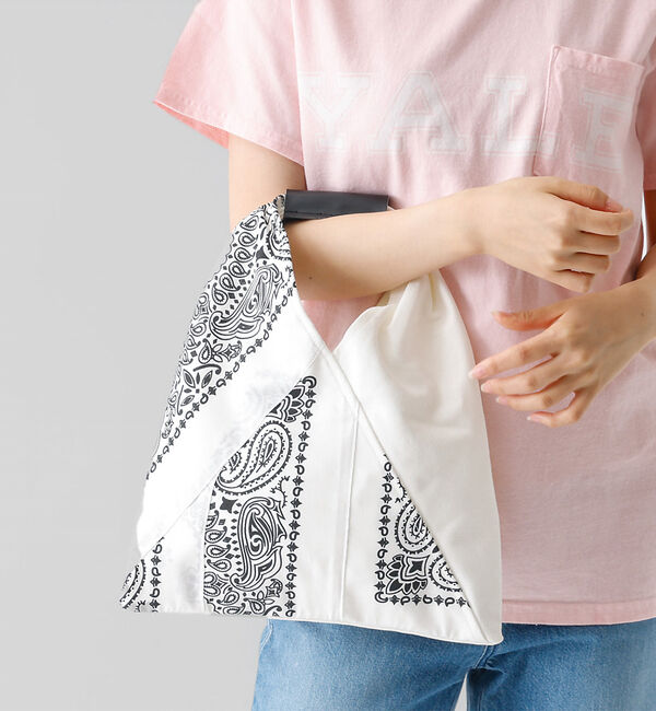 Rouge vif「【THRIFTY LOOK / スリフティールック】HAV-A-HANK TRI」|ハンドバッグ|ホワイト