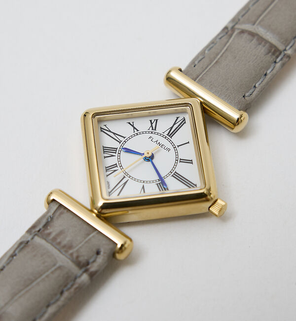 Rouge vif「【FLANEUR/フラヌール】腕時計 / アナログ / F405 / キャトルウ」|腕時計|