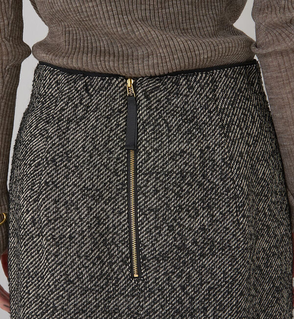 Rouge vif「【セットアップ対応】ポリウーリングカルセタイトスカート」|スカート|