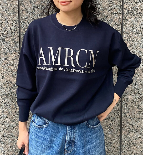 Rouge vif「【AMERICANA&times;MICA＆DEAL/ アメリカーナ&times;マイカ】ロゴニット」|ニット・セーター|