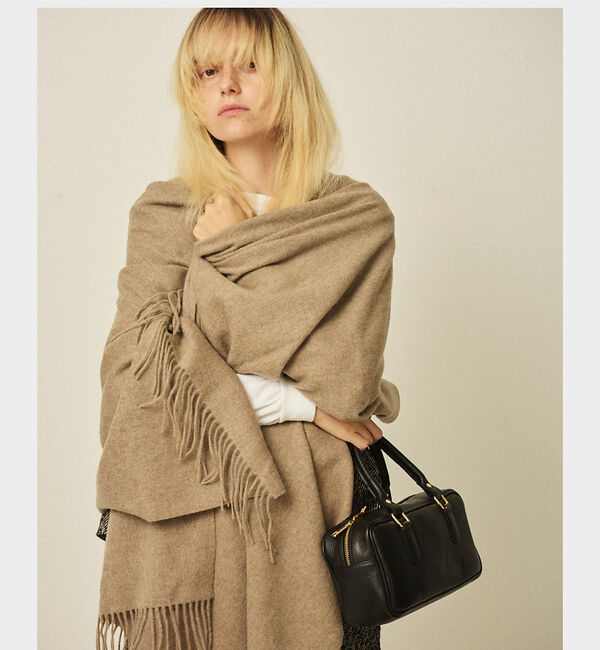 Rouge vif「【定番人気】【2025AW新作】【TWEEDMILL/ツイードミル】大判ストール」|マフラー|