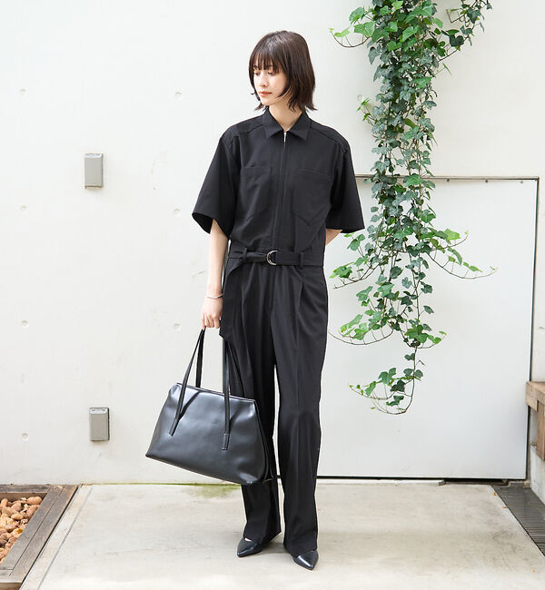 Rouge vif「【MAESTOSO/マエストソ】AURORA TOTE ポーチ付きレーザートート」|トートバッグ|