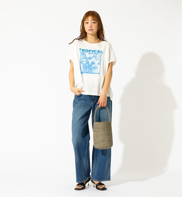 Rouge vif「【MADE IN MADA /メイドインマダ】ワンハンドル かごバッグ」|かごバッグ|