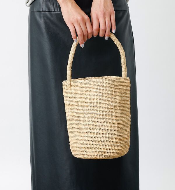 Rouge vif「【MADE IN MADA /メイドインマダ】ワンハンドル かごバッグ」|かごバッグ|