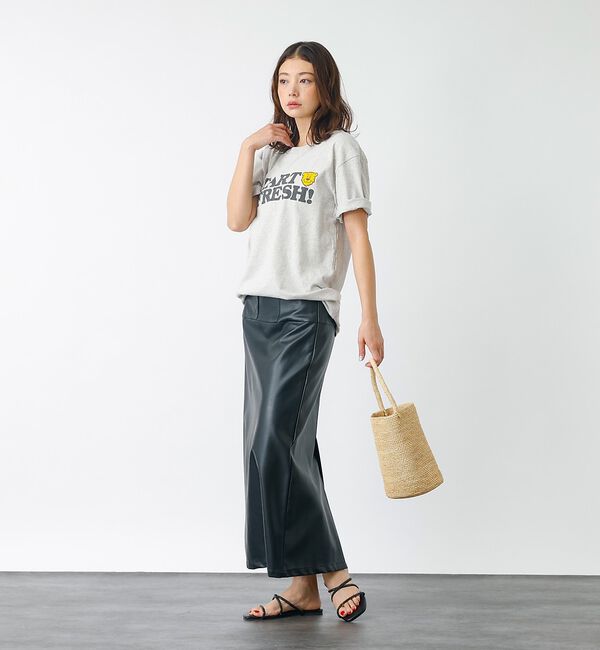 Rouge vif「【MADE IN MADA /メイドインマダ】ワンハンドル かごバッグ」|かごバッグ|