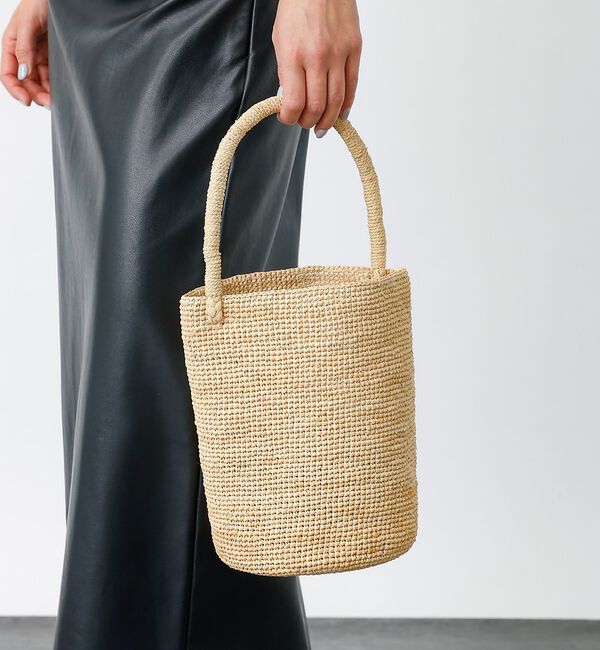 Rouge vif「【MADE IN MADA /メイドインマダ】ワンハンドル かごバッグ」|かごバッグ|