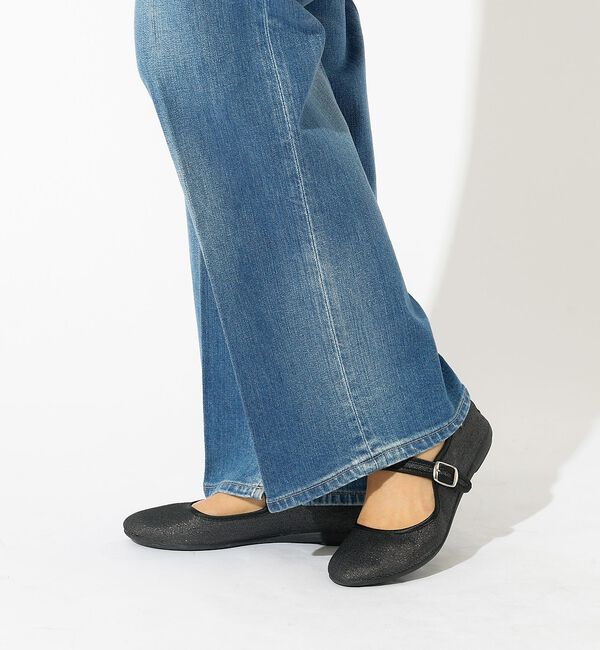 Rouge vif「【ALBEROLA / アルベローラ】ラメメリージェーン」|パンプス|