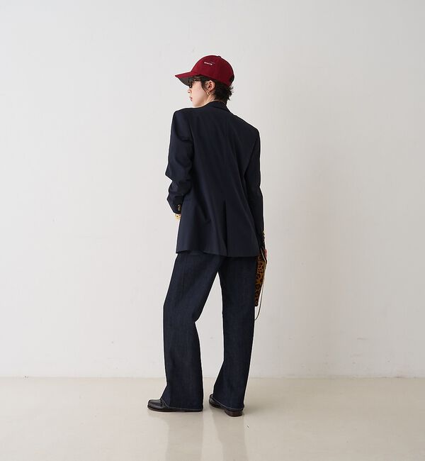 Rouge vif「メンズライクダブルジャケット」|テーラードジャケット|